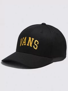 Czapki dla dzieci - Vans LOGO STRUCTURED JOCK black czapki z daszkiem - grafika 1