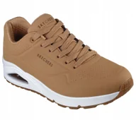 Sneakersy męskie - Buty męskie sneakersy Skechers Uno Skech Air sportowe skóra ciepłe - miniaturka - grafika 1