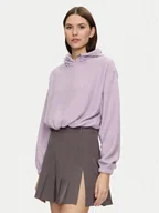 Bluzy damskie - Brave Soul Bluza LSS-225CALLIELIL Fioletowy Regular Fit - miniaturka - grafika 1