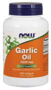Suplementy naturalne - Now Foods Garlic Oil - Olej z Czosnku 3 mg - Czosnek (250 kaps.) - miniaturka - grafika 1