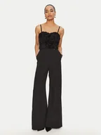 Kombinezony - Rinascimento Kombinezon CFC0121146003 Czarny Slim Fit - miniaturka - grafika 1