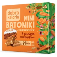 Batoniki - Zdrowe Mini Batoniki Z Nerkowca Ciasto Marchewkowe Dobra Kaloria 0% cukru - miniaturka - grafika 1