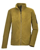 Kurtki męskie - killtec Męska kurtka z mikropolaru/kurtka polarowa ze stójką KOW 90 MN KNTFLC JCKT, blada oliwka, S, 41823-000 - miniaturka - grafika 1