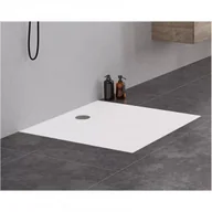 Brodziki prysznicowe - New Trendy B-0486 Brodzik NEX konglomeratowy kwadratowy 100x100x3,5 be$220 struktura - miniaturka - grafika 1