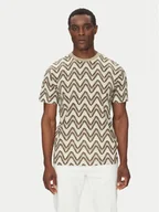 Koszulki męskie - Liu Jo T-Shirt QA5161 J7734 Brązowy Regular Fit - miniaturka - grafika 1