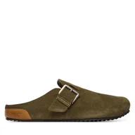 Klapki i japonki męskie - Klapki Pepe Jeans Corby Clog M PMS90123 Khaki - miniaturka - grafika 1