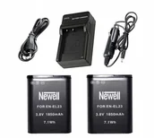 Ładowarki i akumulatory - ZESTAW ŁADOWARKA SIECIOWA+ 2 AKUMULATORY EN-EL23 - miniaturka - grafika 1
