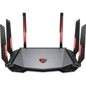 Routery - MSI RadiX AXE6600 WiFi 6E (6600Mb/s a/b/g/n/ac/ax) GRAXE66 - miniaturka - grafika 1