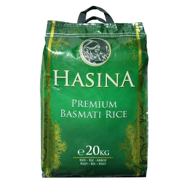 Ryż basmati Hasina Extra Long Basmati Rice 20kg - aromatyczny sypki