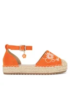 Buty dla dziewczynek - Roxy Espadryle CSS21597-01 Pomarańczowy - miniaturka - grafika 1