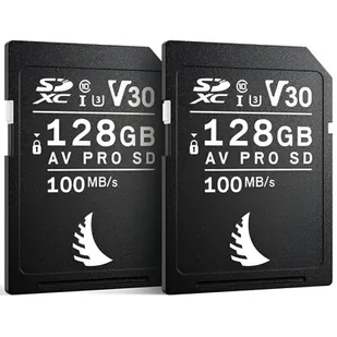 Karty pamięci ANGELBIRD AV Pro SDXC 128GB Match Pack do Canon (2 szt.) MPCAAVP128SDV30 - Karty pamięci - miniaturka - grafika 1