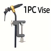 Inne - TEMU 1 szt. Obrotowy imadło do wiązania much, narzędzie do wiązania much dla nimf, suchych i mokrych much, streamerów, przynęty wędkarskie - miniaturka - grafika 1