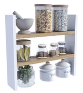 Meble kuchenne - Skandynawska Półka Kuchenna Na Przyprawy M9-F28 - miniaturka - grafika 1