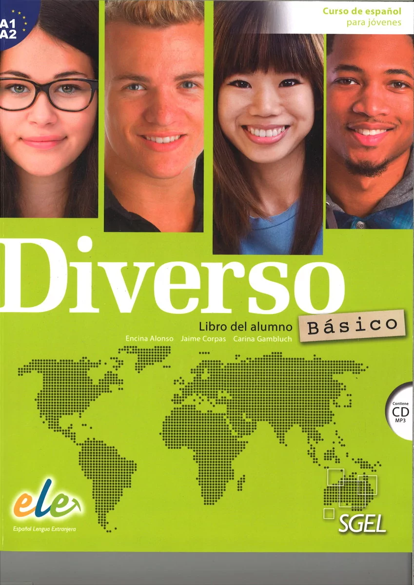 Diverso basico A1+A2 podręcznik + CD MP3 - Alonso Encina, Jaime Corpas, Gambluch Carina