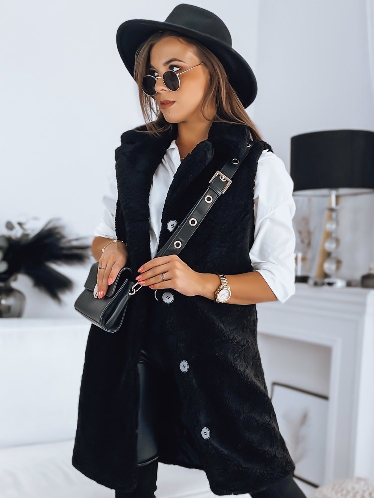 Kamizelka damska BALLA czarna Dstreet TY3199-M