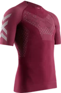 Koszulki sportowe męskie - XBIONIC koszulka termoaktywna biegowa męska TWYCE 4.0 RUNNING namib red/dolomite - miniaturka - grafika 1