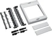 Rozdzielnie elektryczne - Hager polo Blok univers N dla szyn zbiorczych poziomych 300x250mm UE21E2B UE21E2B - miniaturka - grafika 1