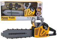 Mały majsterkowicz - Piła Łańcuchowa Dla Dzieci Gumowe Ostrze Światła Dźwięki - miniaturka - grafika 1