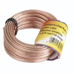 Hama Przewód KABEL GŁOŚNIKOWY 2X0,75MM 20M 2052660000 - Kable - miniaturka - grafika 2