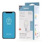 Systemy inteligentnych domów - Hama LED WIFI E14 176602 - miniaturka - grafika 1