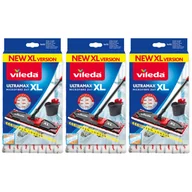Miotły, szufle, mopy - Wkład do mopa VILEDA Ultramax XL x3 - miniaturka - grafika 1