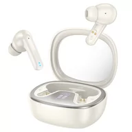 Słuchawki - HOCO słuchawki bezprzewodowe / bluetooth stereo TWS Shadow EQ6 białe - miniaturka - grafika 1