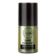 Cienie do powiek - J.Cat Beauty Shine Your Day Shimmery Powder Sypki Pigment 152 Green Tea Frapp - miniaturka - grafika 1