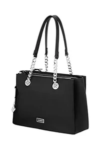 Samsonite Damska torba Karissa 2.0 - torba na ramię torba listonoszka (1 szt.), czarny (Eco Black), 34, Miernik bazy - Torebki damskie - miniaturka - grafika 1
