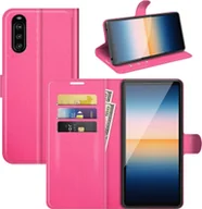 Etui i futerały do telefonów - Pokrowiec König Design kompatybilny z Sony Xperia 10 III - etui na telefon komórkowy z syntetycznej skóry - różowy - miniaturka - grafika 1