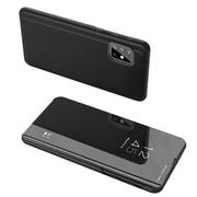 Etui i futerały do telefonów - Clear View Case futerał etui z klapką Samsung Galaxy A71 5G / Galaxy A71 czarny - miniaturka - grafika 1