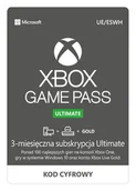 Kody i doładowania cyfrowe - Subskrypcja Game Pass Ultimate (PC, Xbox) – 3 miesiące - miniaturka - grafika 1