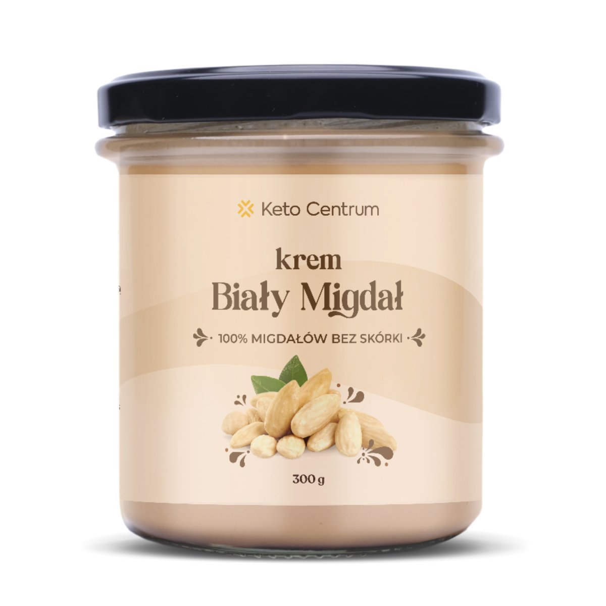 Krem Biały Migdał 100% Keto Centrum