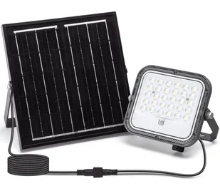 Aigostar - LED RGB Ściemnialny naświetlacz solarny LED/5W/3,4V IP66 + pilot - Lampy ogrodowe - miniaturka - grafika 1