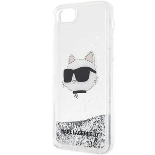 Karl Lagerfeld KLHCI8LNCHCS iPhone 7/8/ SE 2020/2022 srebrny/silver hardcase Glitter Choupette Head - Etui i futerały do telefonów - miniaturka - grafika 6