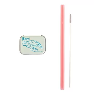 Fommi Fommi Słomka Wielorazowa w Pudełku Pink blueocean-34873-0 - Akcesoria do karmienia Fommi Fommi Słomka Wielorazowa w Pudełku Pink blueocean-34873-0 - Akcesoria do karmienia - miniaturka - grafika 1