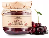 Konfitury, marmolady, powidła - Symbol Smaku Wiśnia z Czekoladą w Żubrówce 200g - miniaturka - grafika 1