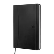 Szkolne artykuły papiernicze - Brulion Oxford Signature A5/80k Czarny 400154942 - miniaturka - grafika 1