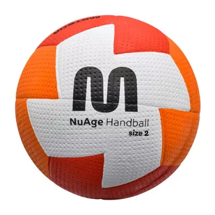 Meteor Piłka ręczna NuAge Damska #2 czerwono-pomarańczowa) 12h - Piłka ręczna - miniaturka - grafika 1