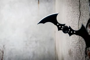 Plakat, Batman Arkham City - Batarang, 70x50 cm - Plakaty - miniaturka - grafika 1