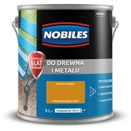 Emalie - Nobiles Farba ftalowa Do Drewna i Metalu Ftalonal Orzech Jasny 5 l - miniaturka - grafika 1