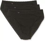 Majtki damskie - Sloggi Figi damskie (3 sztuki), czarny, 40 - miniaturka - grafika 1