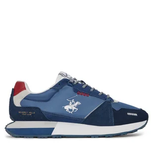 Sneakersy Beverly Hills Polo Club CRUZ MIX Granatowy - Sneakersy męskie - miniaturka - grafika 1