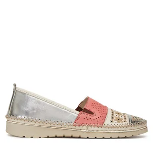 Półbuty Manitu 840122 Biały - Półbuty damskie - miniaturka - grafika 1