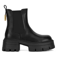 Botki damskie - Sztyblety Badura WFA3151-1Z Czarny - miniaturka - grafika 1