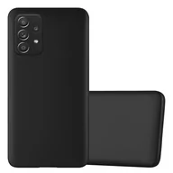 Etui i futerały do telefonów - Pokrowiec Do Samsung Galaxy A52 (4G / 5G) / A52s w METALLIC CZARNY Etui TPU Silikon Obudowa Ochronny Case Cover Cadorabo - miniaturka - grafika 1