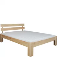 Łóżka - Łóżko Drewniane Sosnowe Largo 160 x 200 Meble Doktór Bejca Dębowa - miniaturka - grafika 1