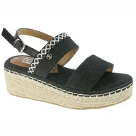 Sandały damskie - Sandały damskie espadryle BEPPI 2162491 koturn - miniaturka - grafika 1