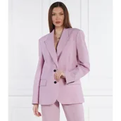 Marynarki i żakiety damskie - Karl Lagerfeld Marynarka kim''s edit tailored | Loose fit | z dodatkiem wełny - miniaturka - grafika 1