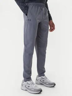 Under Armour Spodnie dresowe Unstoppable 6003861 Szary Loose Fit - Spodnie sportowe męskie - miniaturka - grafika 1