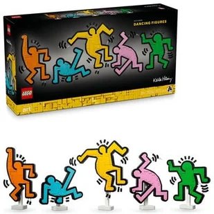 LEGO 31216 Art Keith Haring tańczące postacie - Klocki - miniaturka - grafika 1